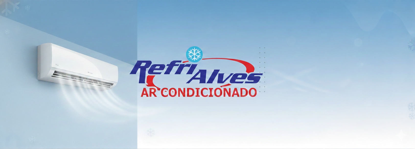 RefriAlves Banner Ar Condicionado